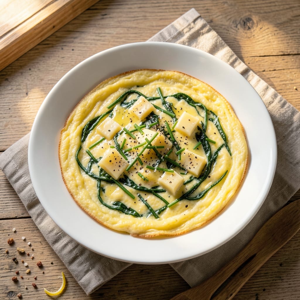 1 Egg Omelette Recipe: Fluffy, Cheese-Stuffed Mastery in 5 Minutes
