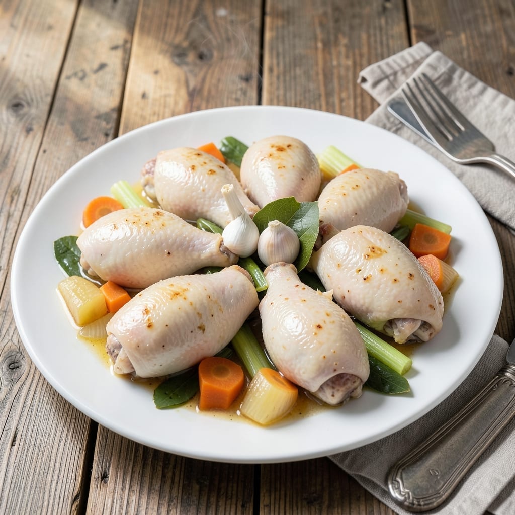 Boiled Chicken Drumsticks Recipe: Moist and Flavorful Every Bite