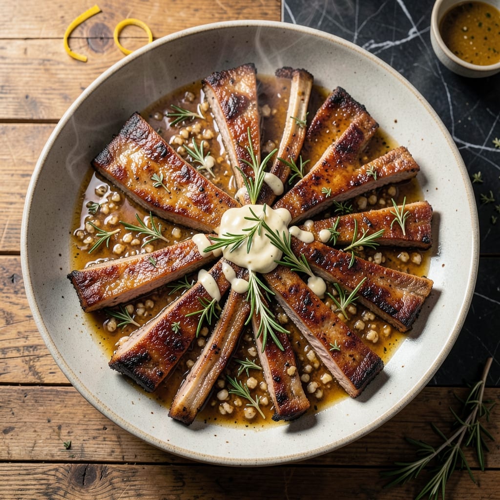 Lamb Denver Ribs Recipe: Slow-Roasted Tenderness With Herb Crust
