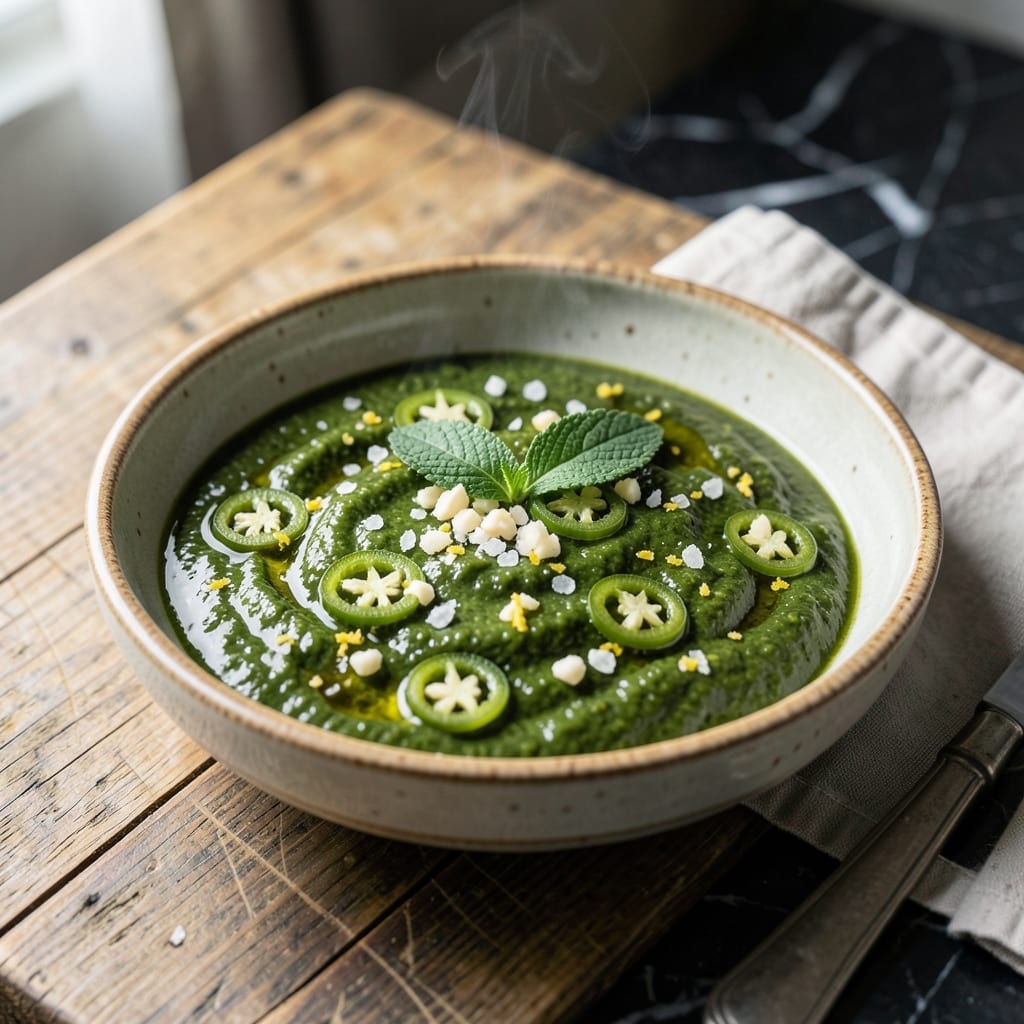 Huacatay Recipe: Peruvian Black Mint Sauce with Citrus Zest