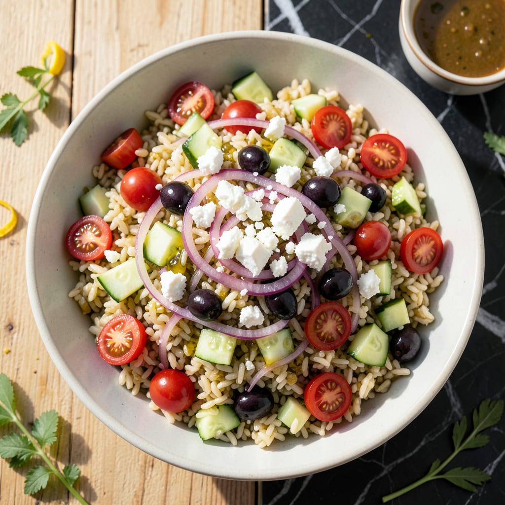 Comprehensive Costco Orzo Salad Recipe: Mediterranean Freshness in Every Bite visual reference