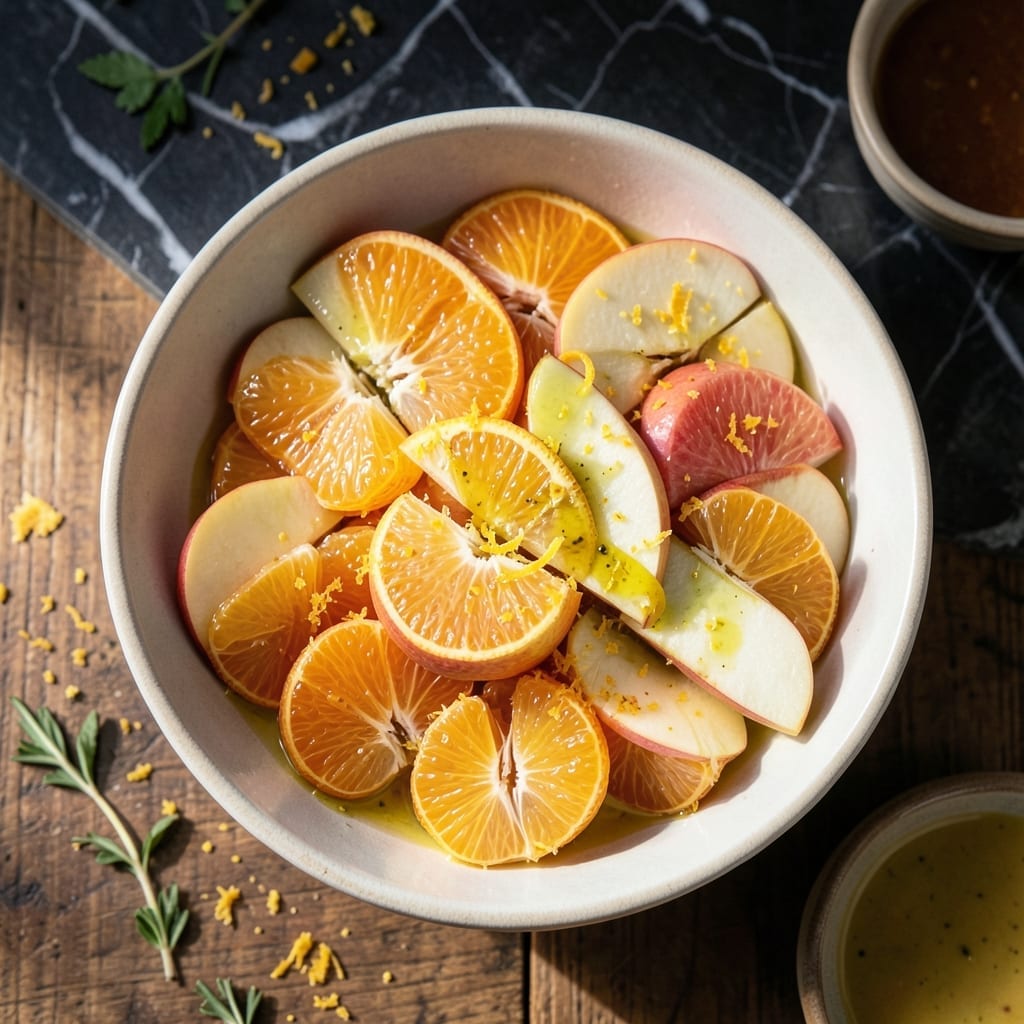 Fruit Salad Recipe With Apples And Oranges: Bright Citrus and Crisp Apple Harmony