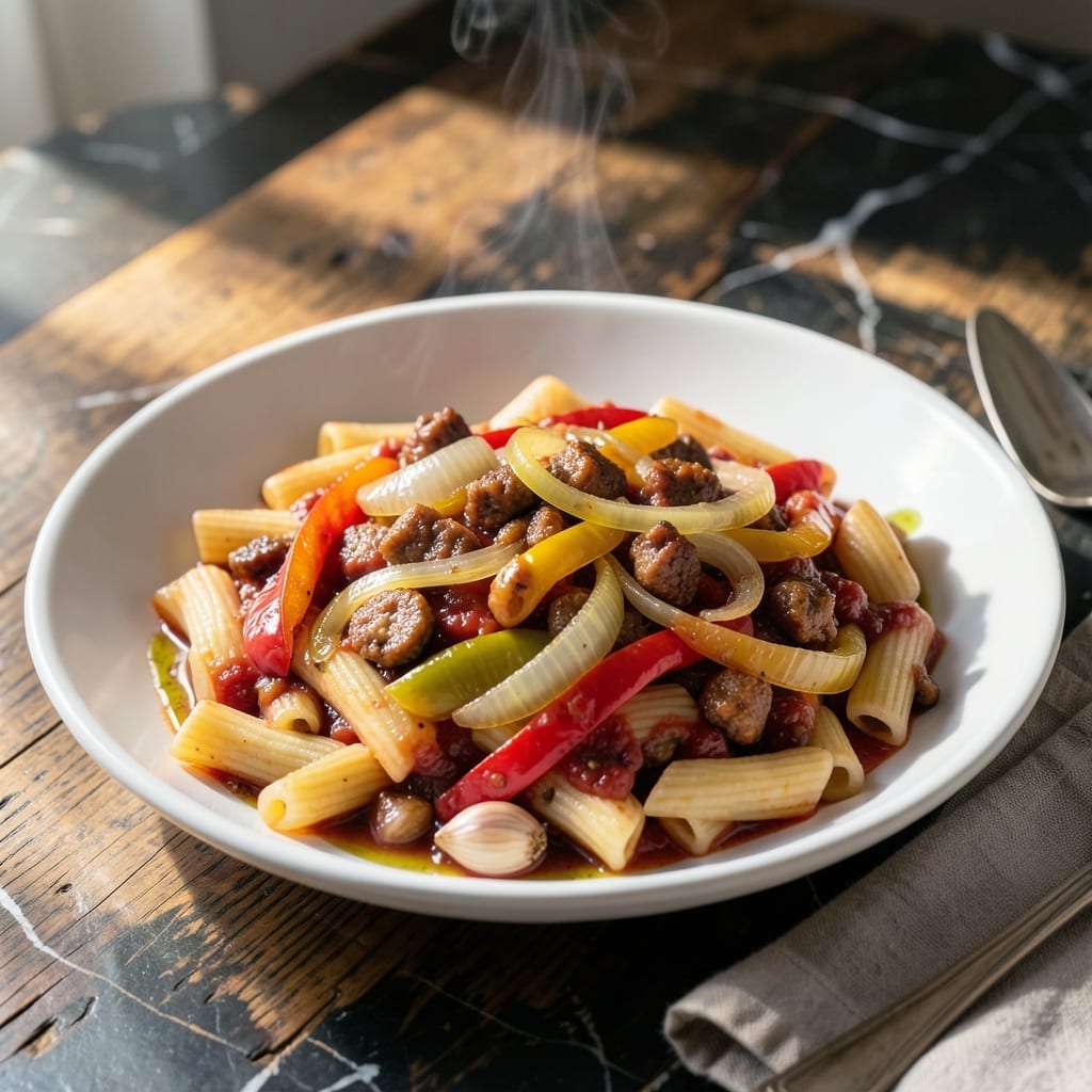 Cooper's Hawk Country Rigatoni Recipe: Restaurant-Style Pasta With Sausage and Peppers