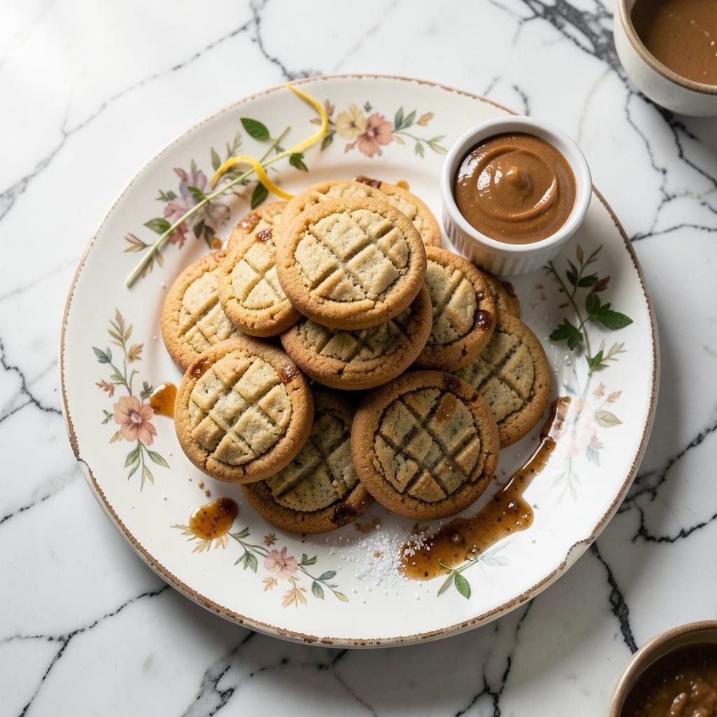 Peanut Butter Cookie Recipe Without Eggs: Fudgy Centers and Crackly Tops