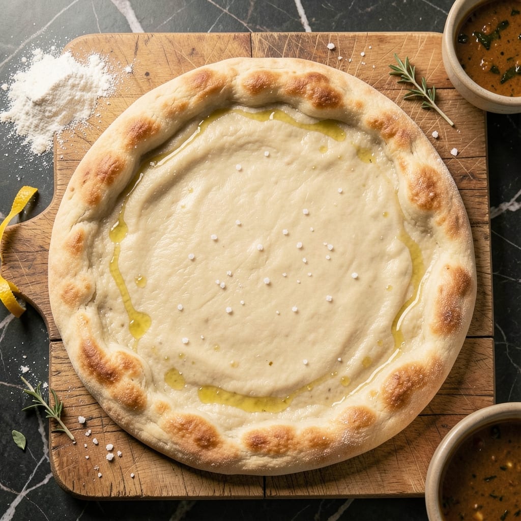 4-Ingredient Pizza Dough Recipe: No-Knead Speed in 20 Minutes