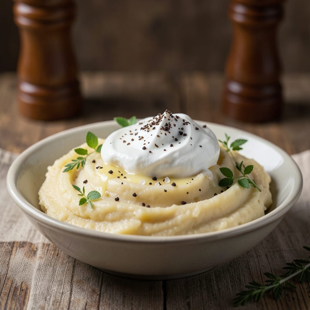 2 Serving Mashed Potato Recipe: Ultra-Creamy With Velvety Texture