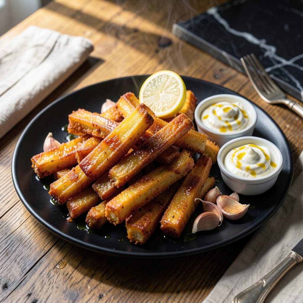 Frozen Yuca Recipe: Crispy Golden Fries With Garlicky Aioli