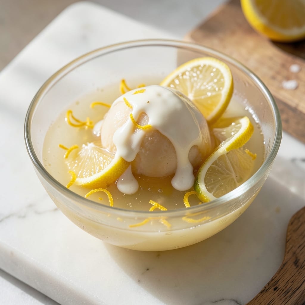 1up Lemon Italian Ice Recipe: Zesty Citrus Freeze in 5 Minutes