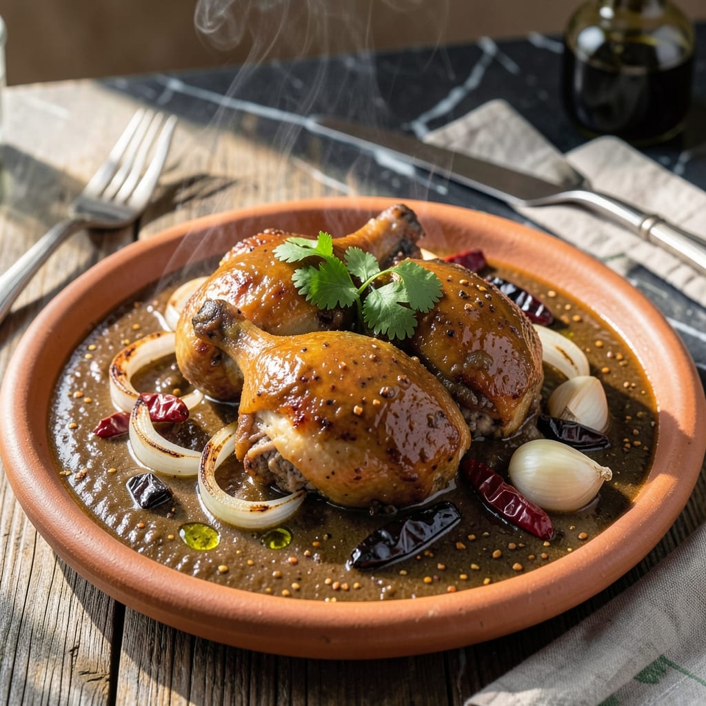 Mexican Chicken Mole Recipe: Rich Chocolate-Chili Complexity