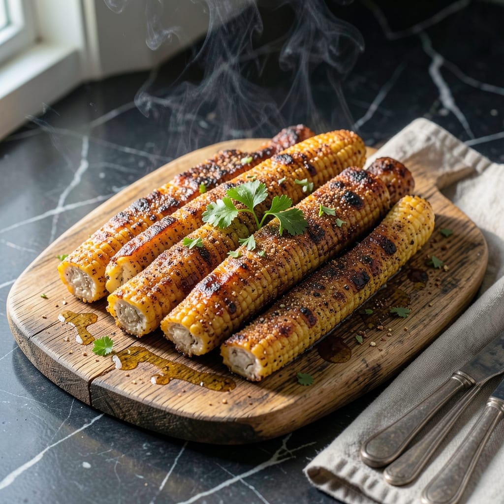 BBQ Corn Ribs Recipe: Smoky Char With Sweet Corn Layers