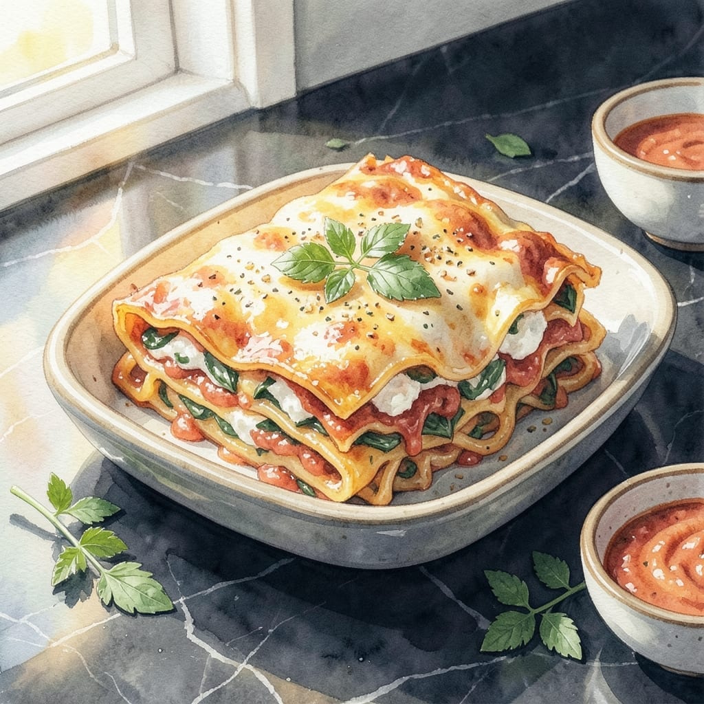 Quick Vegetarian Lasagna Recipe Easy: No-Boil Layers for Busy Nights