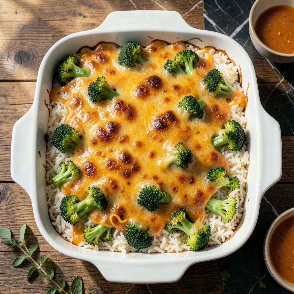 Cotton Patch Broccoli Rice Casserole Recipe: Southern-Style Creamy Layers