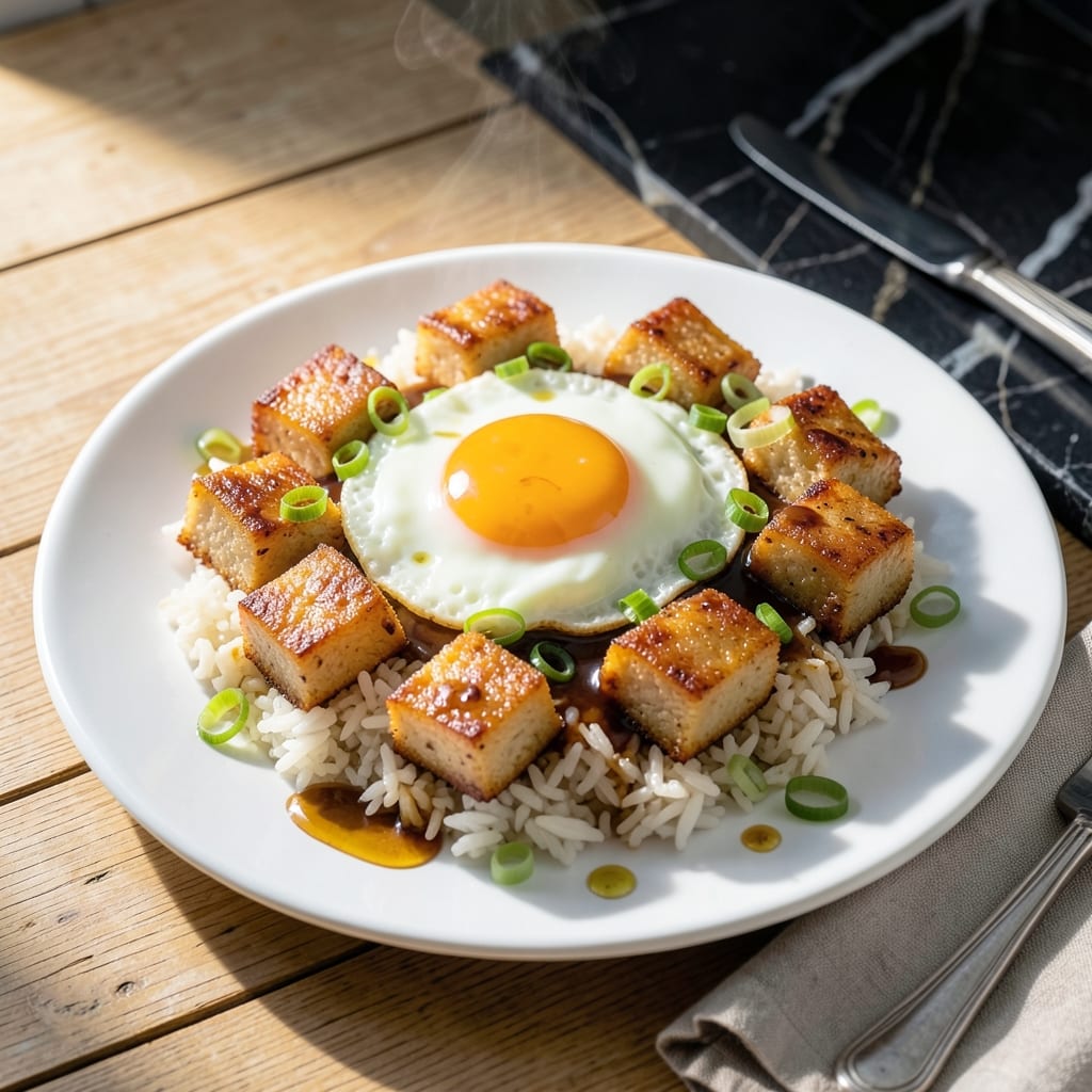 Spam Eggs and Rice Recipe: Hawaiian-Style Breakfast in One Pan