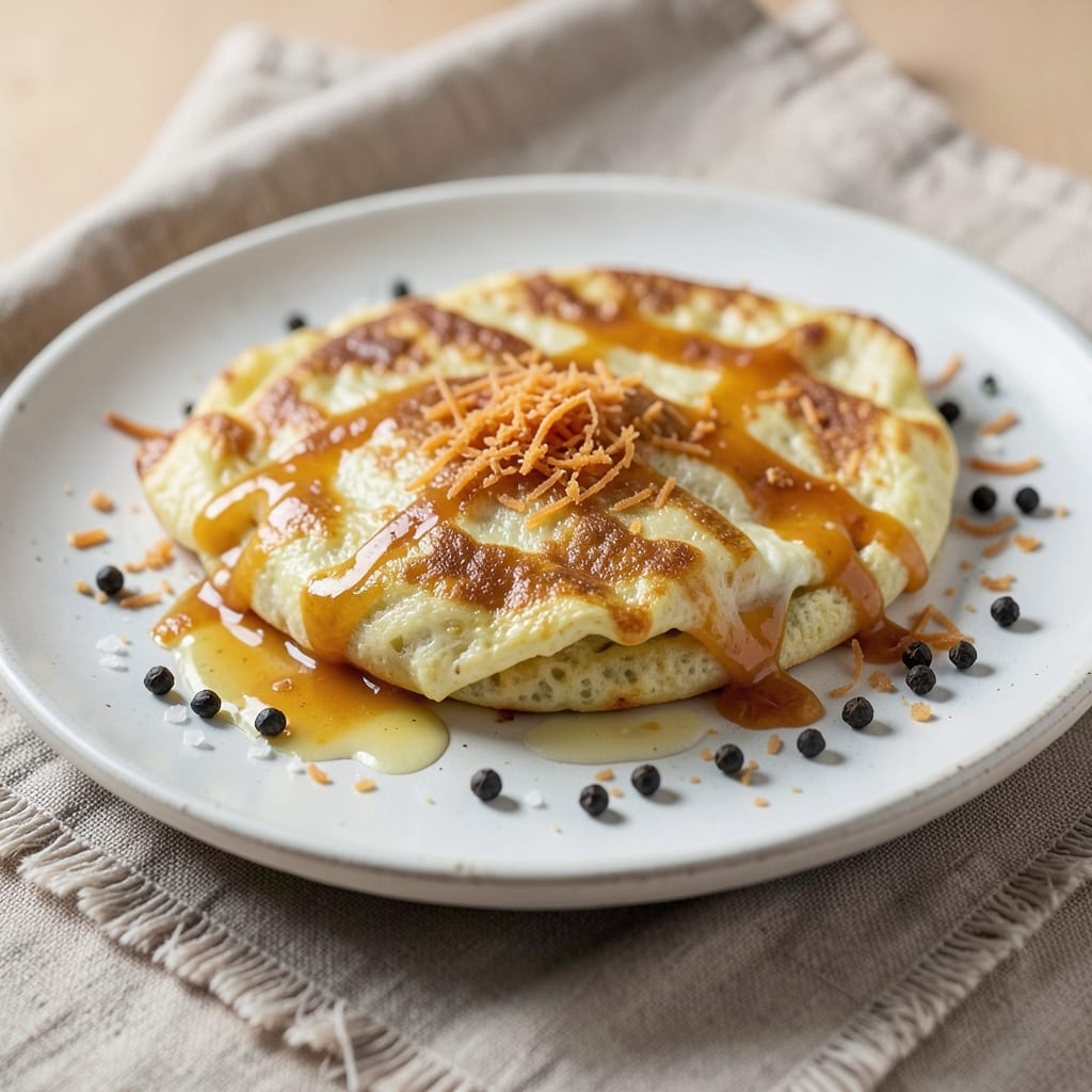 2 Egg Cheese Omelette Recipe: Fluffy Clouds With Melted Gooey Cheddar