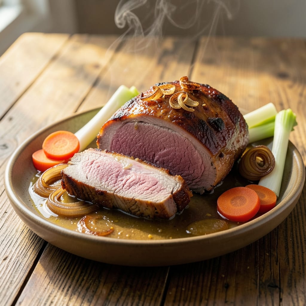 3lb Bottom Round Roast Recipe: Slow-Braised to Juicy, Fork-Soft Texture