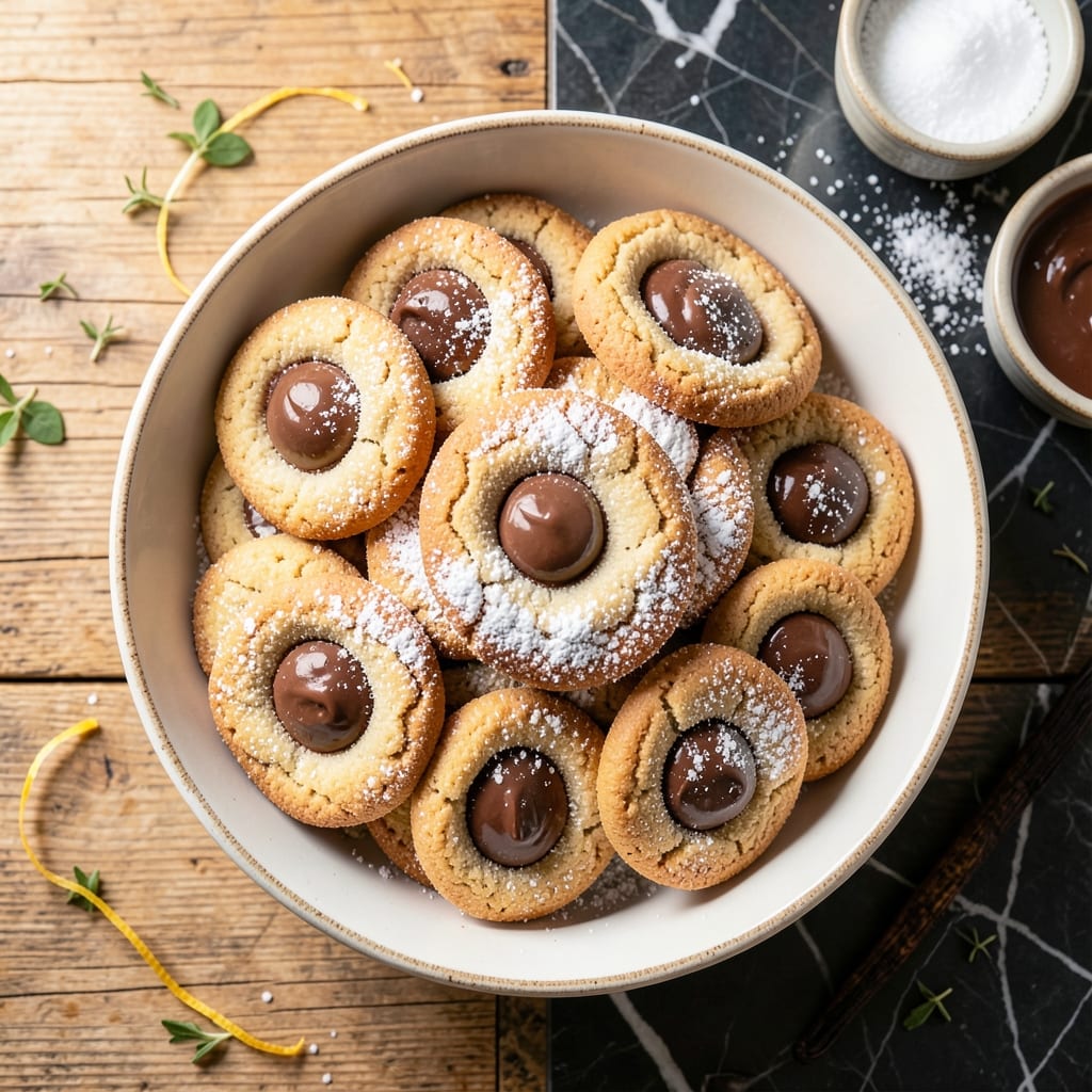 Scotch Kisses Recipe: Buttery Shortbread With Chocolate Centers