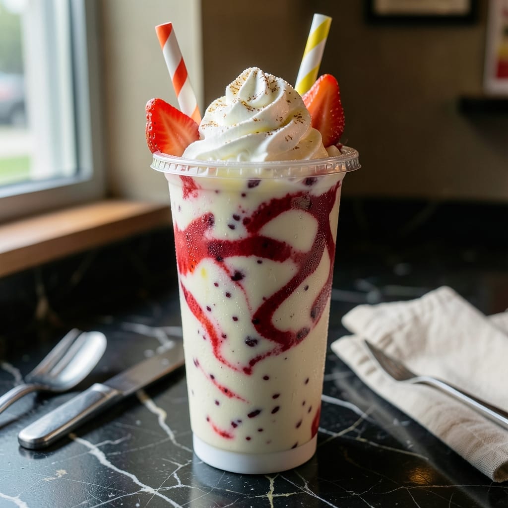 McDonald's Strawberry Shake Recipe: Fast Food Nostalgia in a Glass