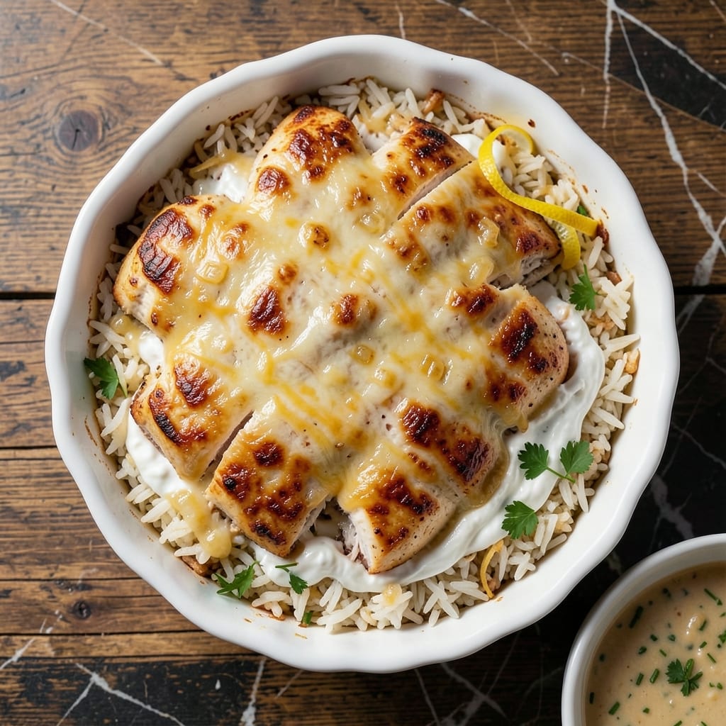 Stouffers Chicken Rice Casserole Recipe: Homemade Copycat With Creamy Sauce