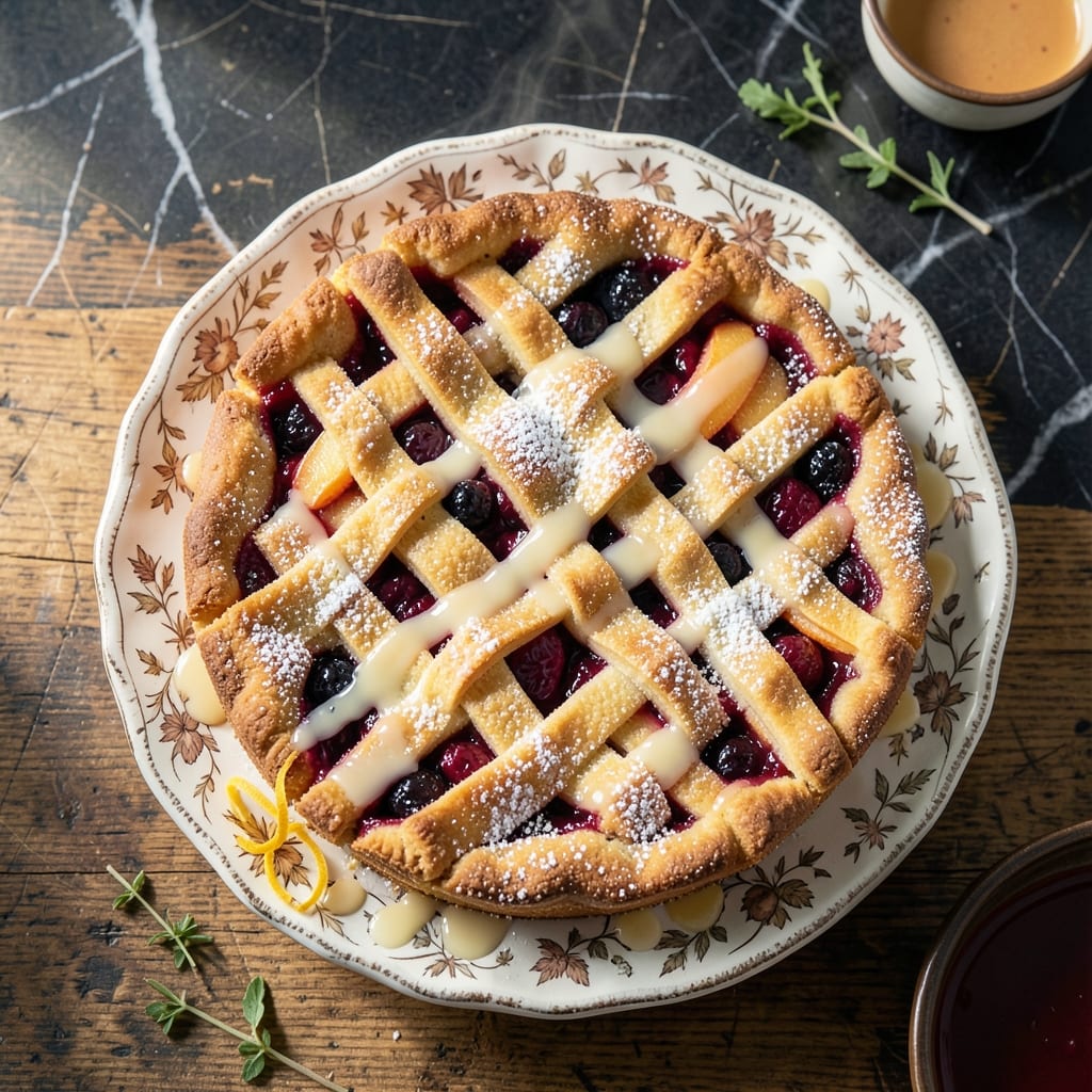 Pie in a Cake Recipe: Layered Dessert Surprise with Every Slice