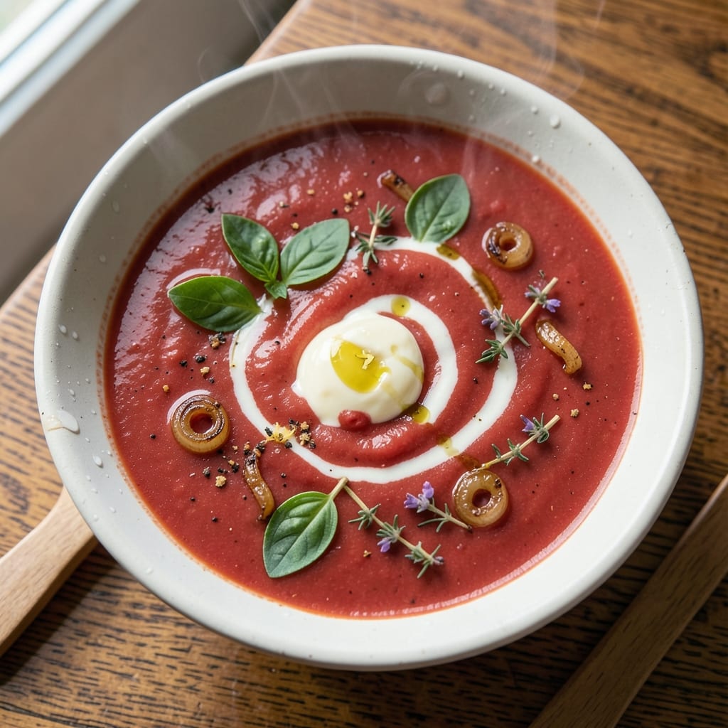 4Bs Cream Tomato Soup Recipe: Ultra-Smooth Texture With Hidden Herb Depth 4Bs Cream Tomato Soup Recipe: Ultra-Smooth Texture With Hidden Herb Depth