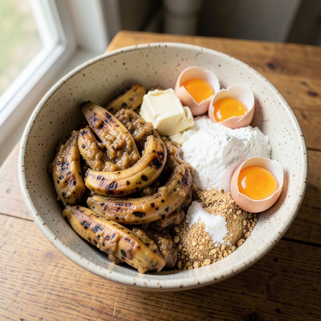 3-Step Banana Bread Recipe: Moist Crumb and Warm Spice Harmony in One Bowl