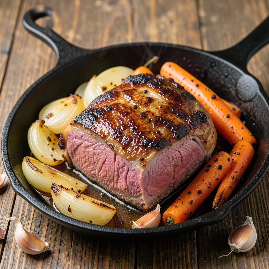 4-Lb Top Round Roast Recipe: Slow-Braised to Juicy, Fork-Tender Magic