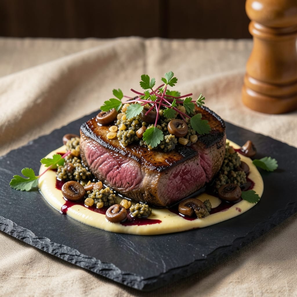 3 LB Beef Wellington Recipe: Crispy Puff Pastry Crown Over Juicy Blue Ribeye