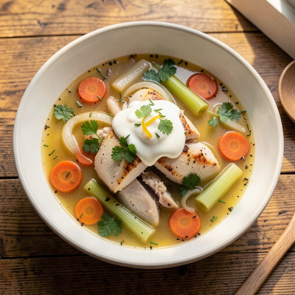 1 Soup Recipe: One-Pot Creaminess With Fresh Herb Brightness