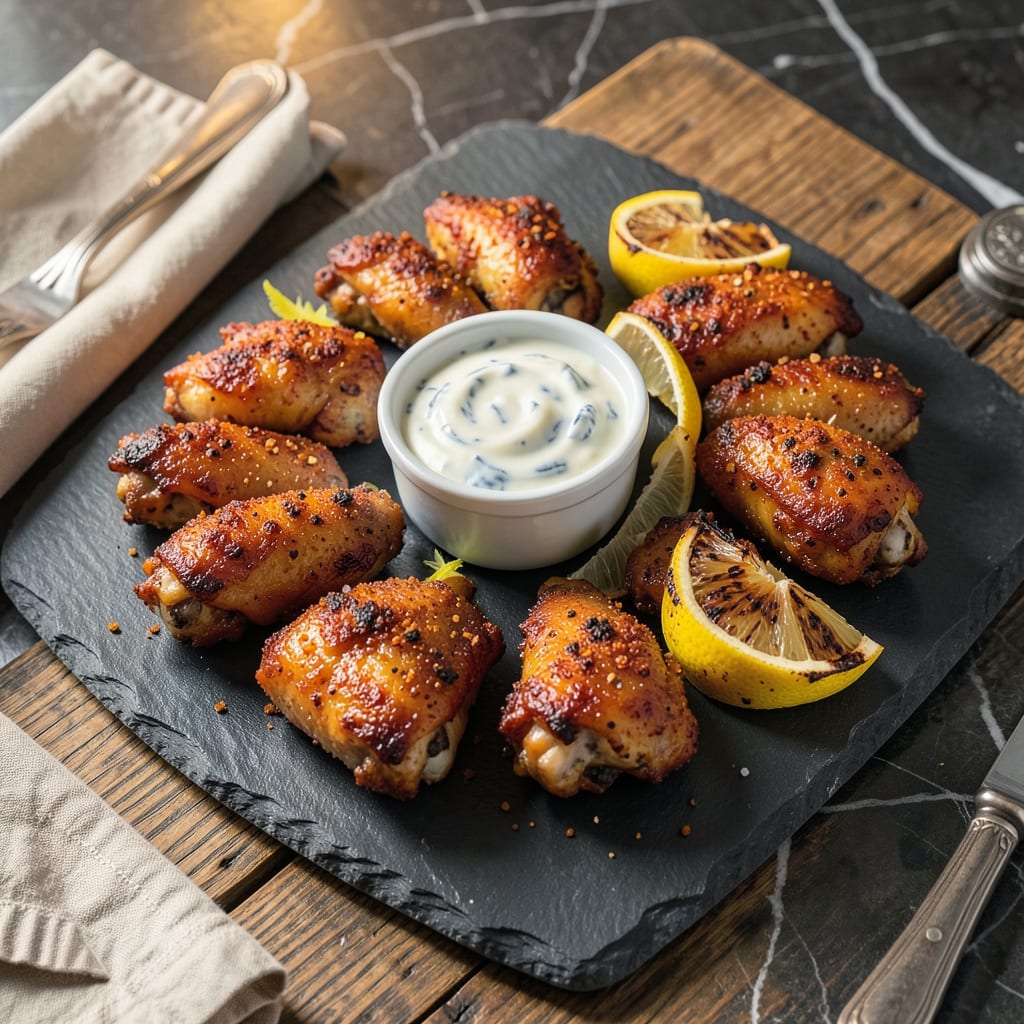 Dry Rub BBQ Wings Recipe: Crispy, Smoky Oven Baked Perfection detailed visual guide