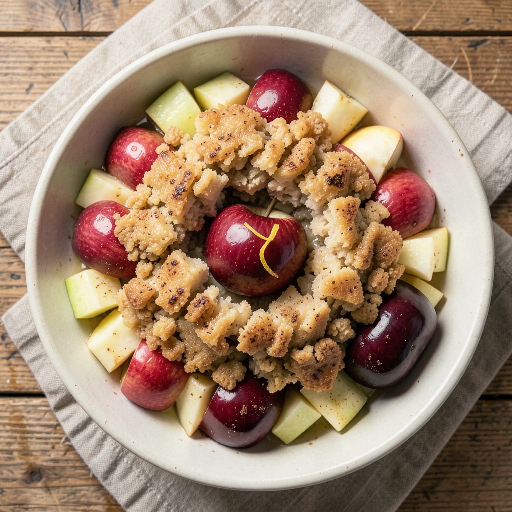 3 Apple Crumble Recipe: Buttery Oat Topping Meets Spiced Fruit Filling