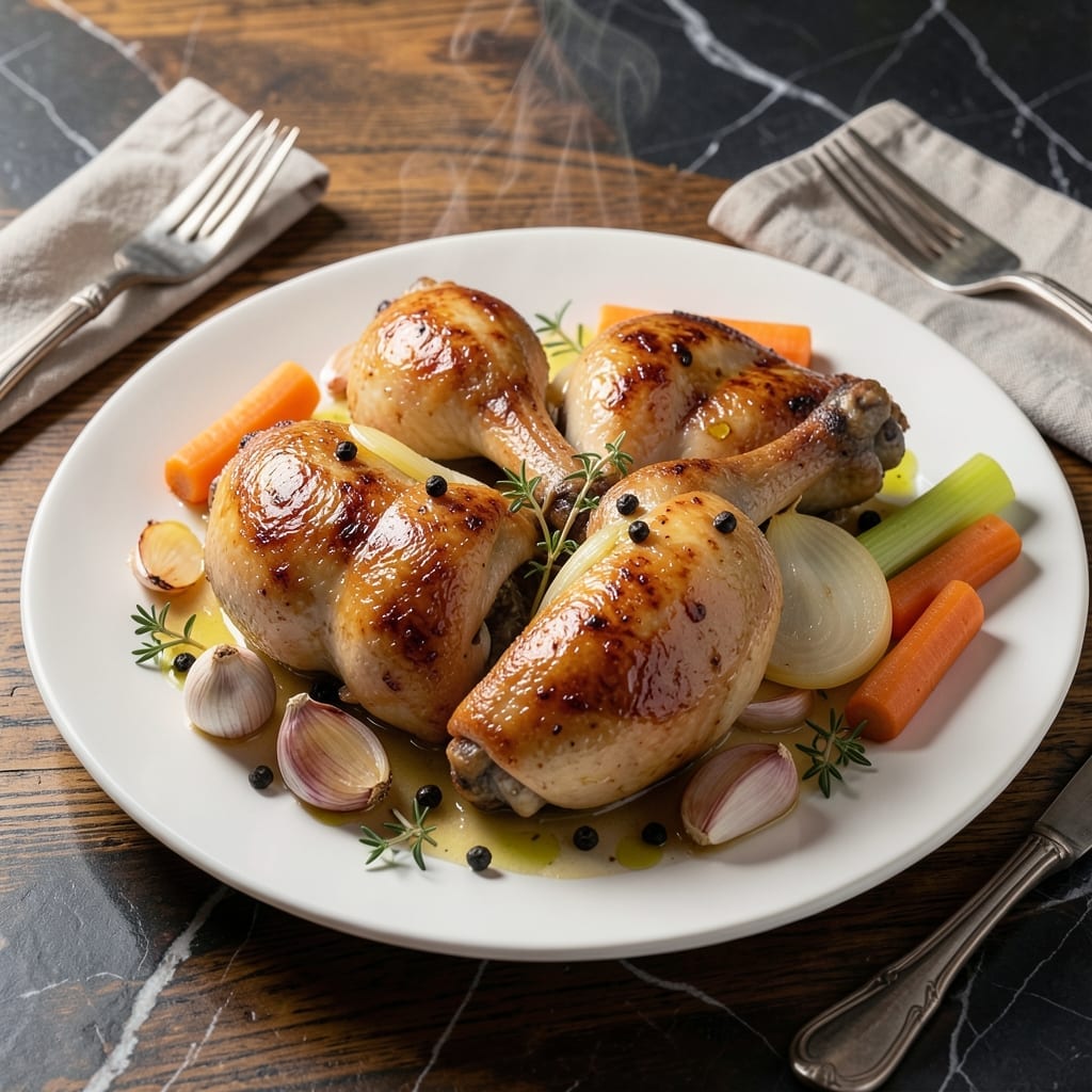 Boil Chicken Legs Recipe: Fall-Off-The-Bone Tenderness in Minutes