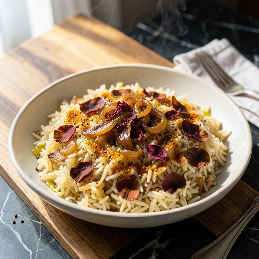 Safflower Rice Recipe: Fragrant Persian-Style Pilaf