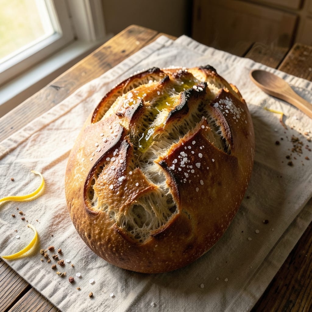 3 Hour Ciabatta Bread Recipe: Crusty, Airy Loaves With Tangy Olive Oil Depth