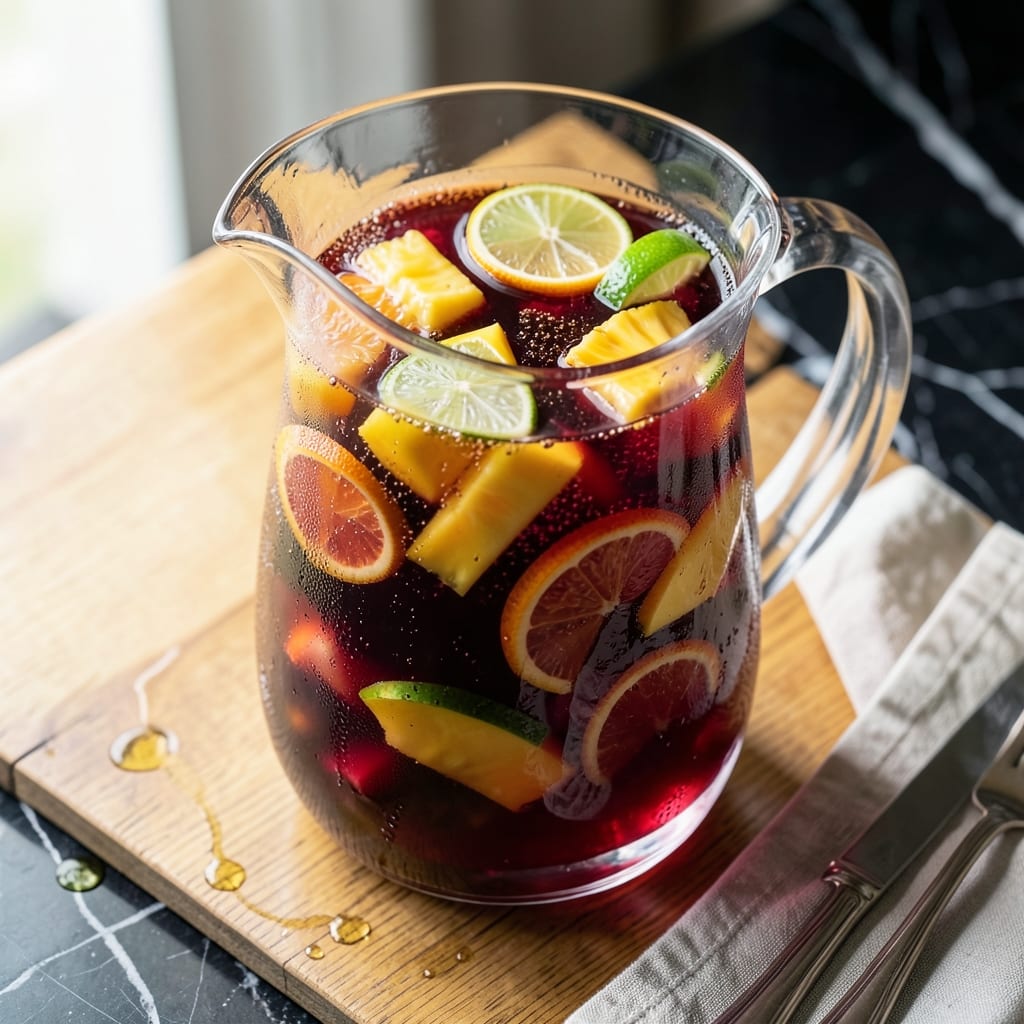 Puerto Rican Sangria Recipe: Tropical Fruit Fusion in Every Sip Puerto Rican Sangria Recipe: Tropical Fruit Fusion in Every Sip
