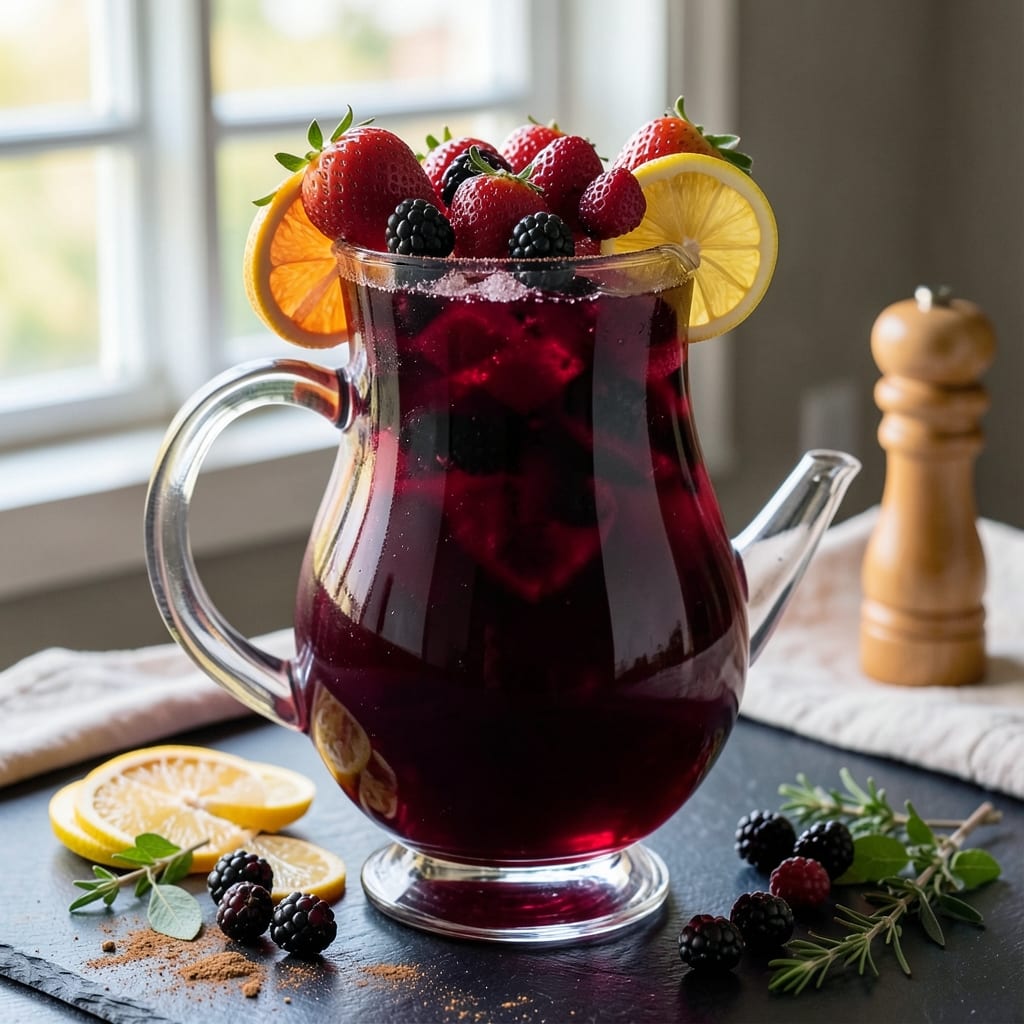2 Gallon Red Sangria Recipe: Bold Spiced Wine With Fresh Fruit Infusion