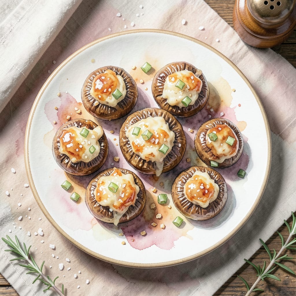 Stuffed Mushrooms Recipe Cream Cheese Crab Meat: Decadent Bites With Ocean Flavor