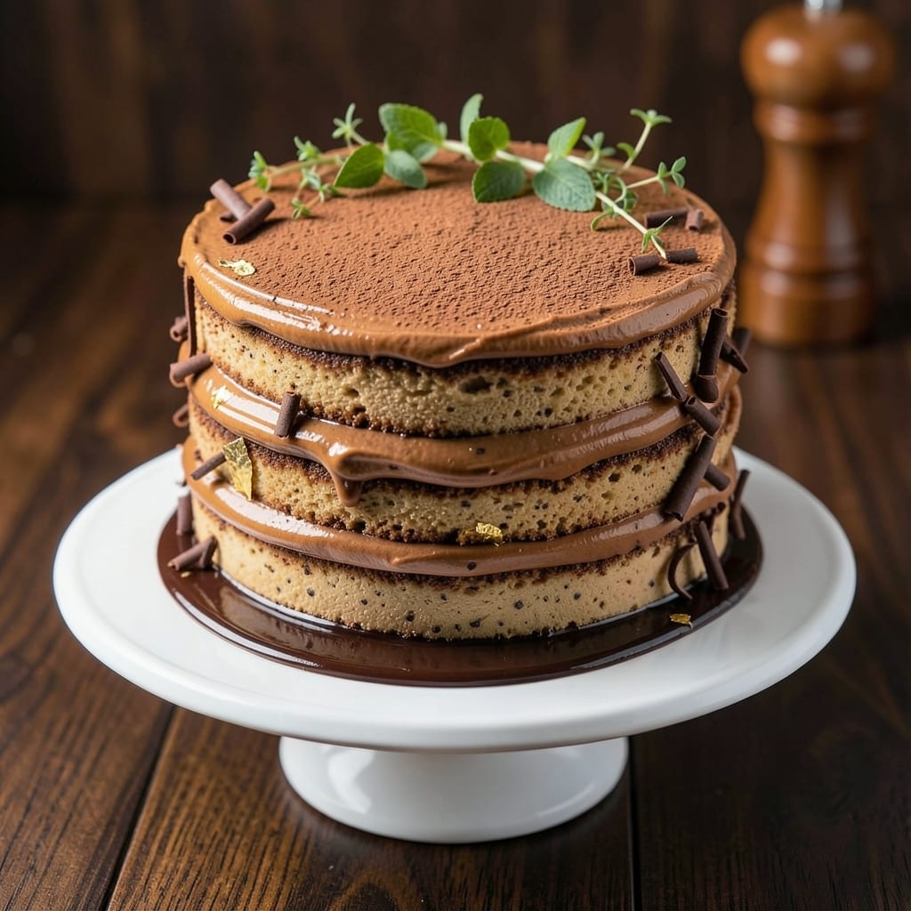 1 Two-Sheet Chocolate Cake Recipe: Moist Layers and Fondant Crown Magic