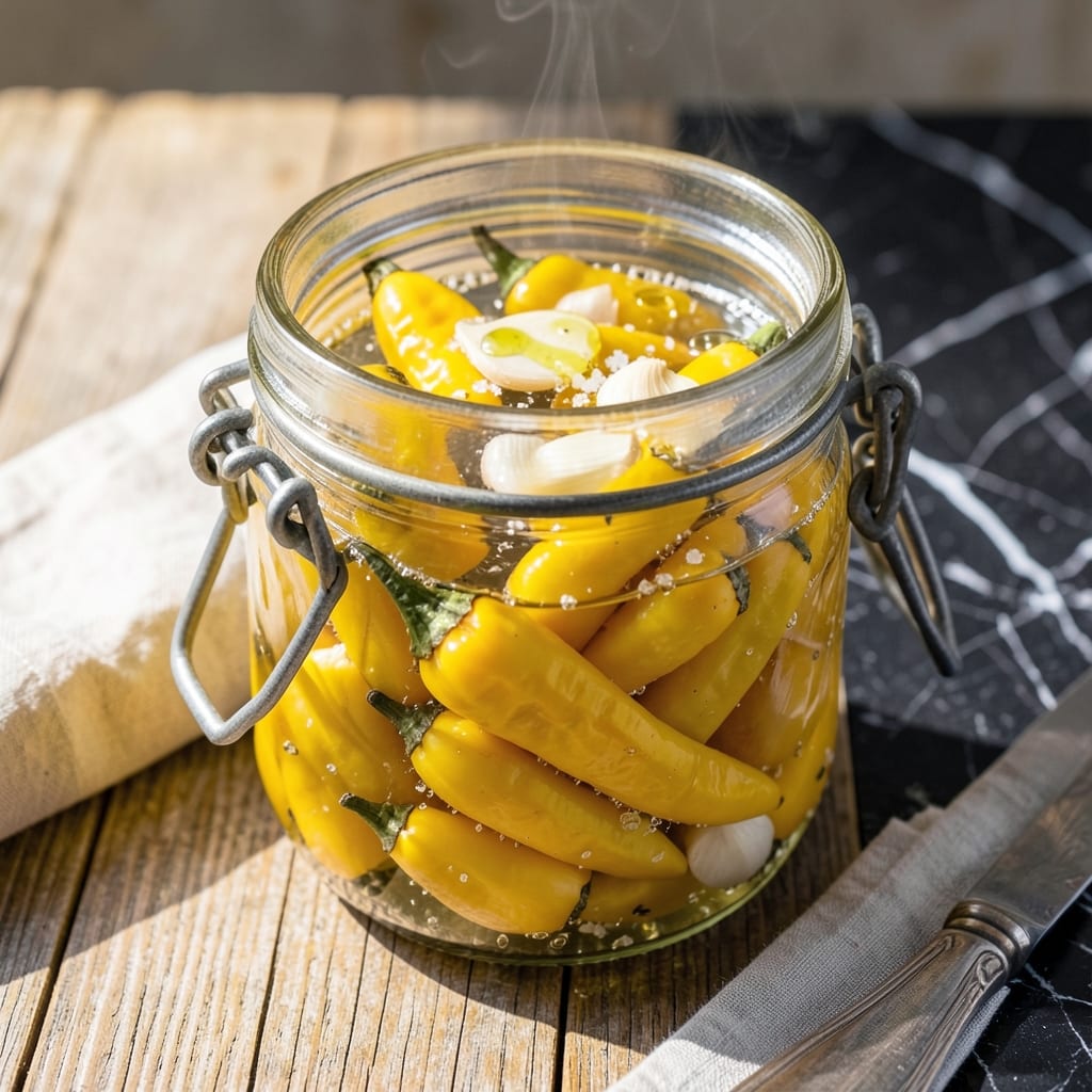 Greek Pepperoncini Recipe: Tangy Pickled Peppers for Mediterranean Dishes