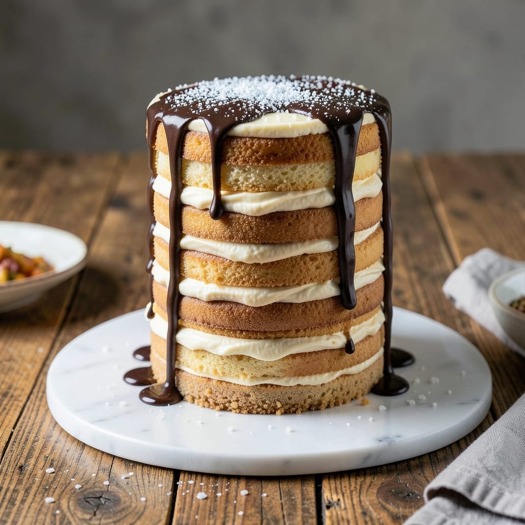 24 Layer Cake Recipe: Fondant-Bridged Stability for Towering Height 24 Layer Cake Recipe: Fondant-Bridged Stability for Towering Height