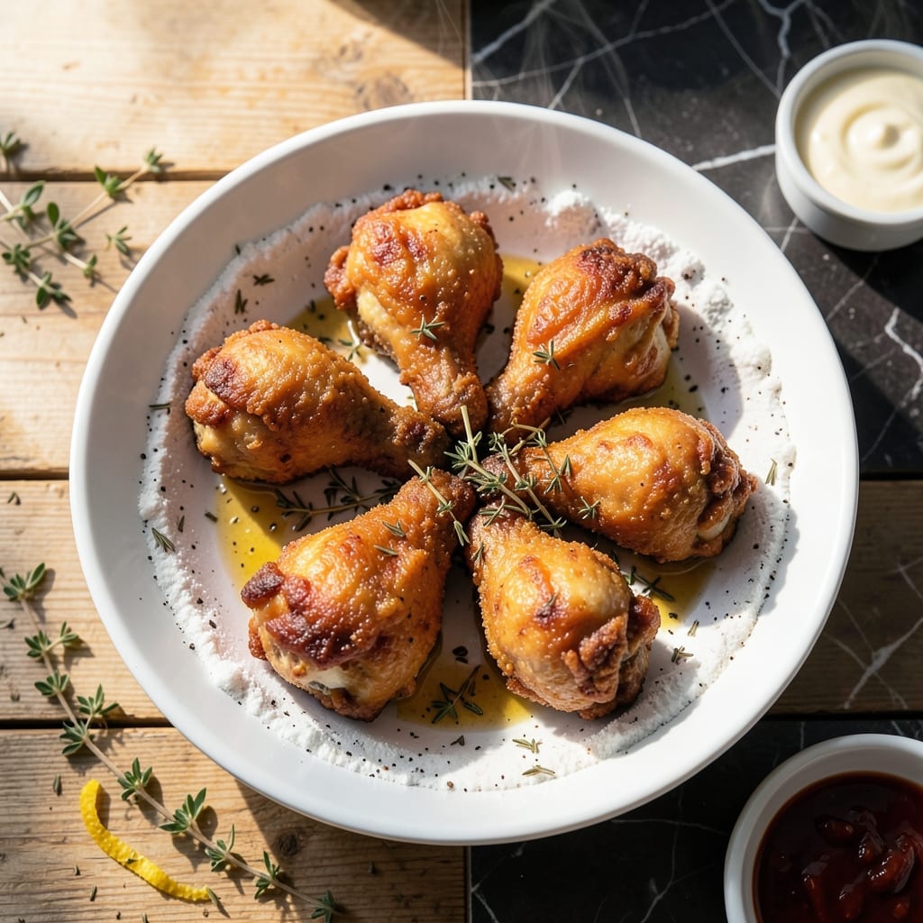 Recipe For KFC Original Fried Chicken: Crispy Coating With Secret Spice Blend