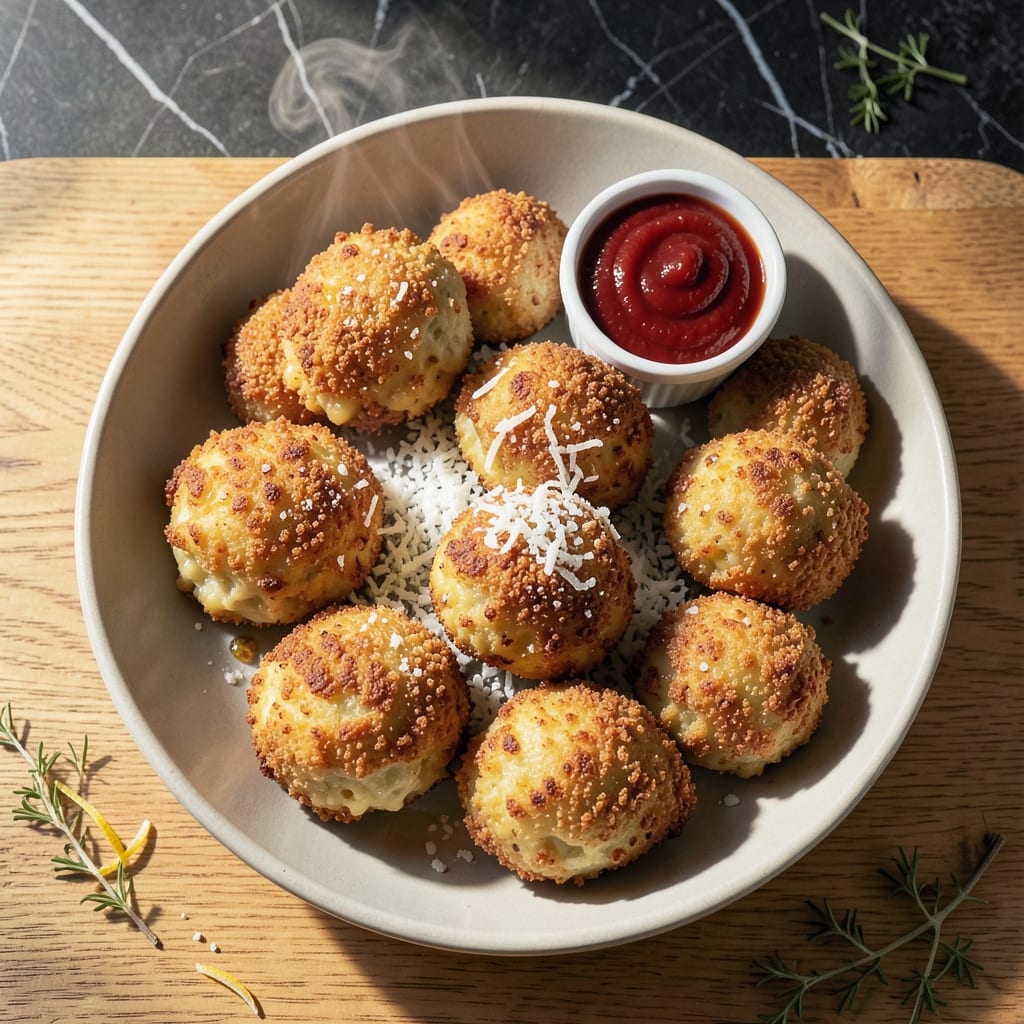 Leftover Risotto Recipe: Creamy Arancini Bites With Crispy Coating