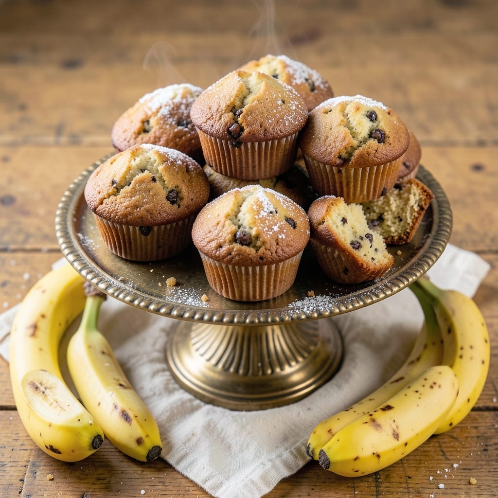 24 Banana Muffins Recipe: Triple-Layered Moistness With Walnut Crunch 24 Banana Muffins Recipe: Triple-Layered Moistness With Walnut Crunch