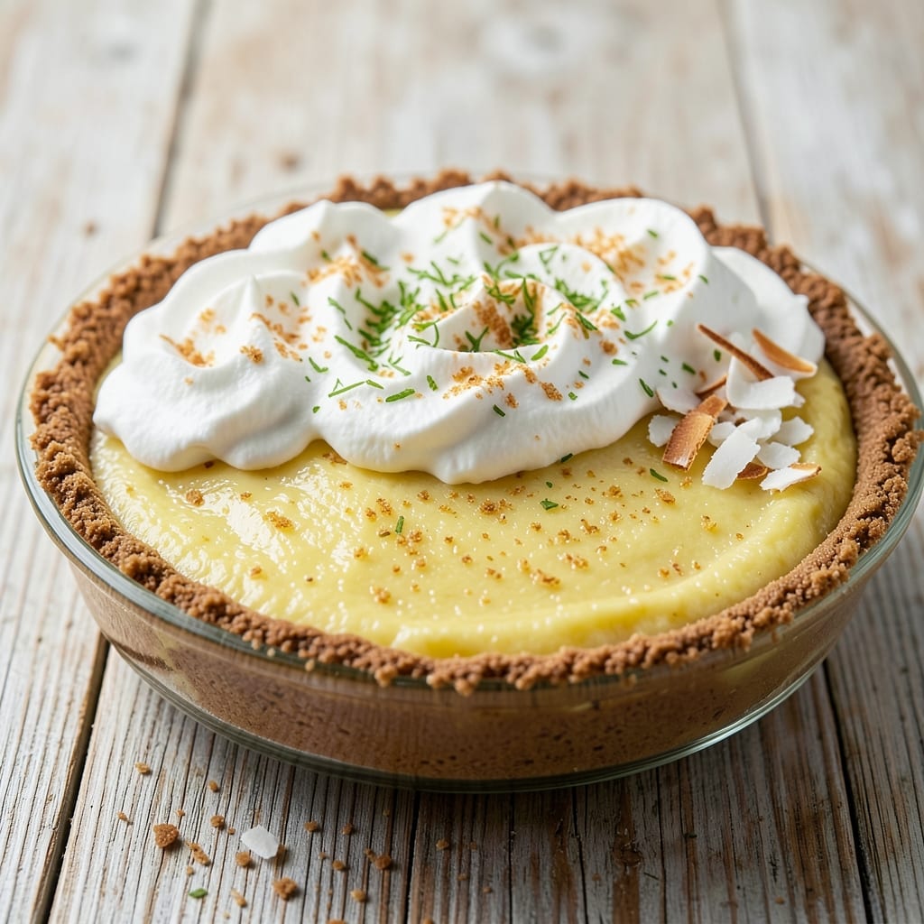 3-Ingredient Key Lime Pie Recipe: Zesty Tartness in One Tin