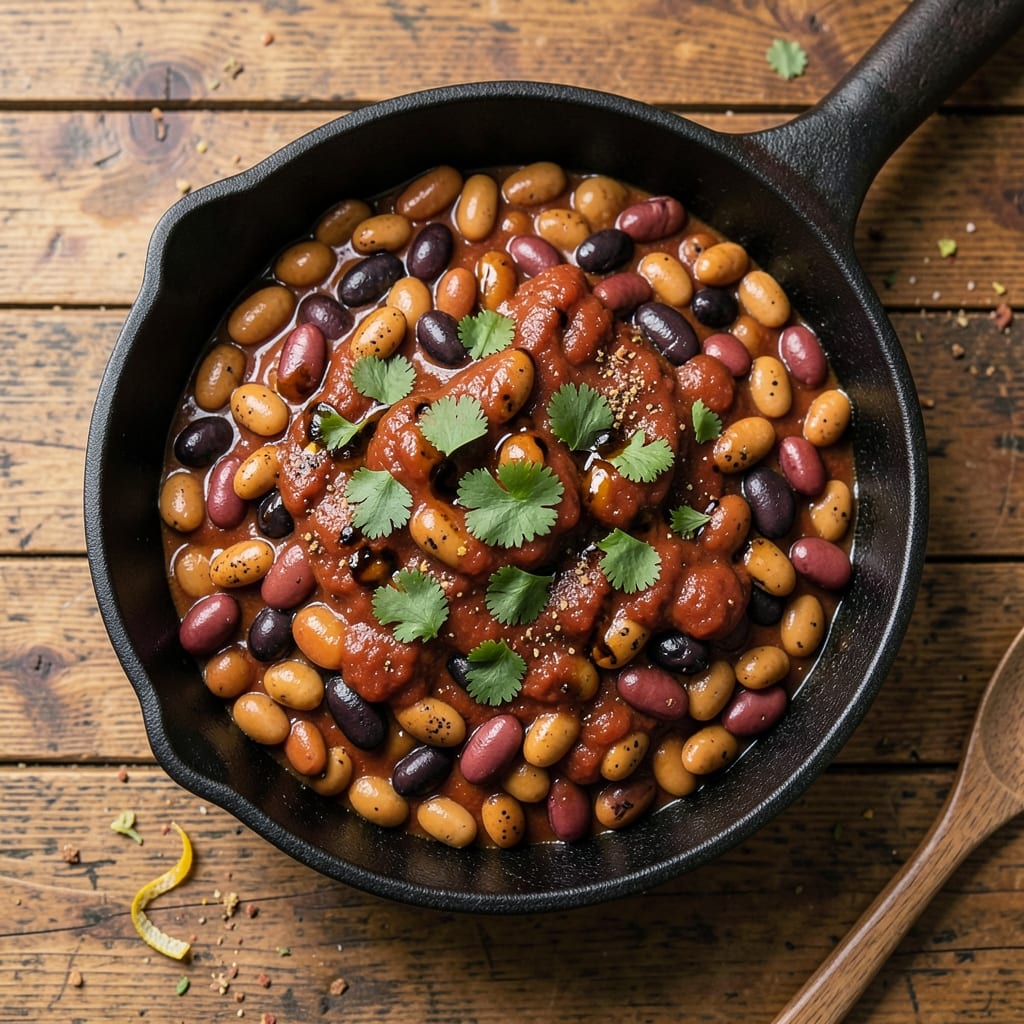 3 Bean Chile Recipe: Smoky Red Chile Depth in One Pot