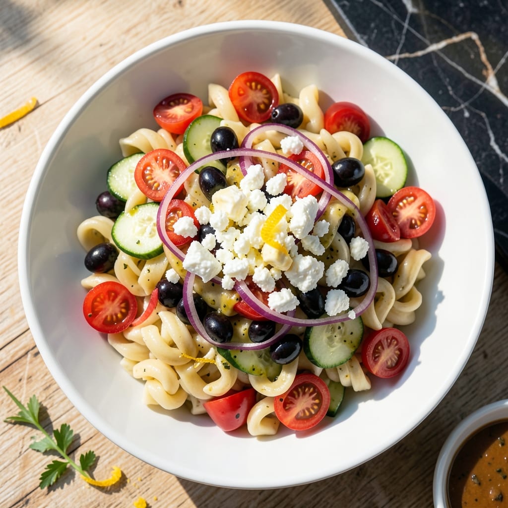 Cafe Max Pasta Salad Recipe: Mediterranean-Inspired Freshness in a Bowl