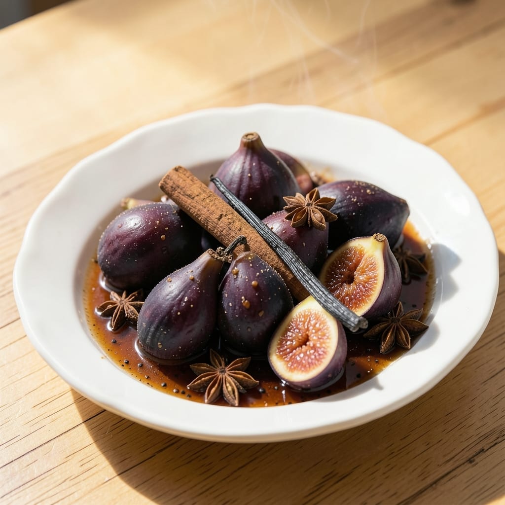 Candied Figs Recipe: Sticky Sweetness with Warm Spices