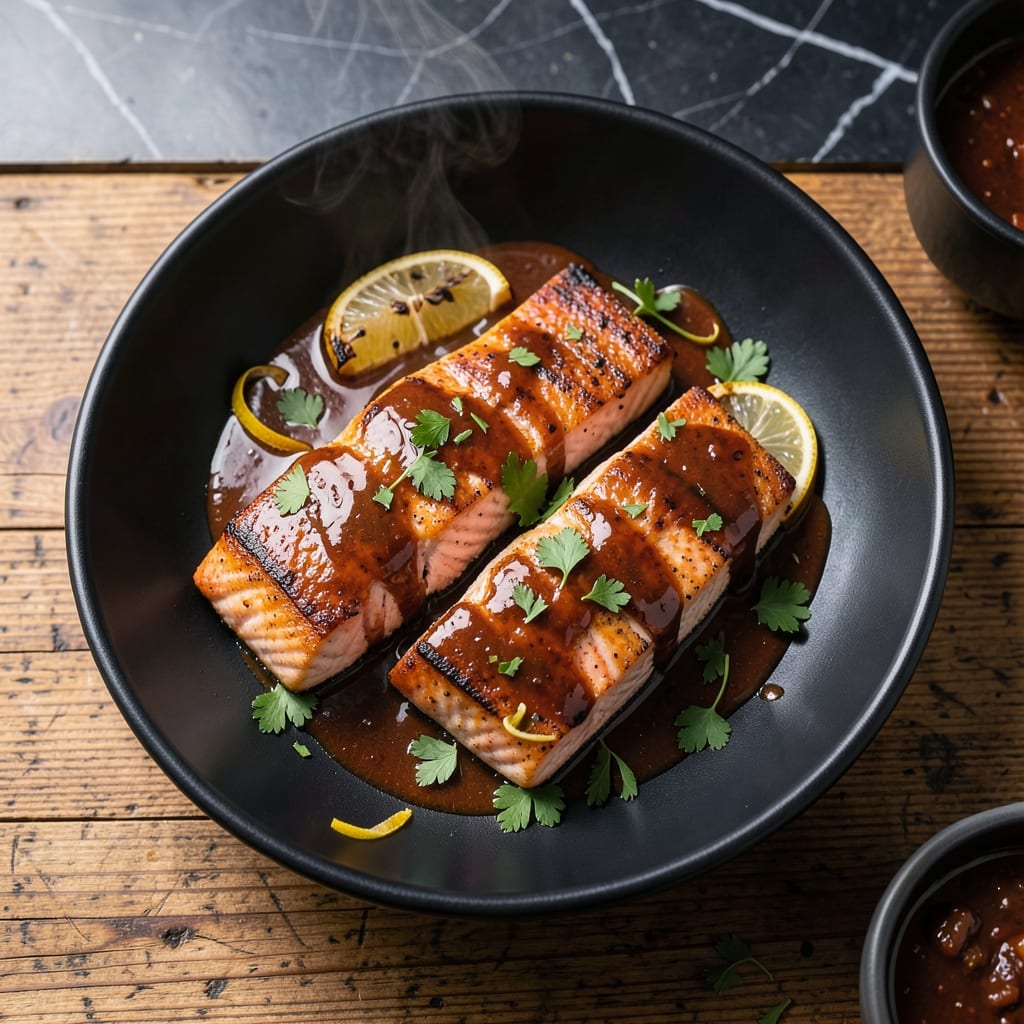 Maple BBQ Salmon Recipe: Sweet and Smoky Glazed Perfection