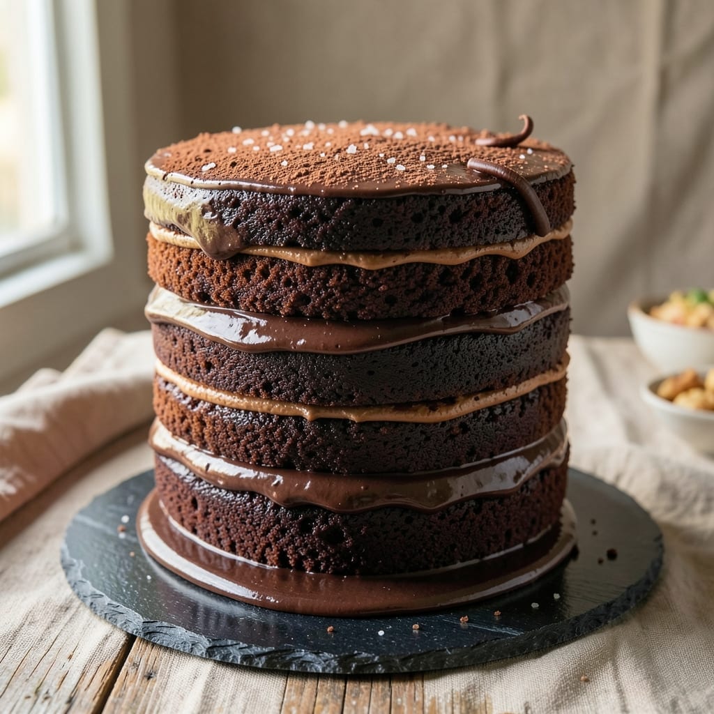 18 Layer Chocolate Cake Recipe: Velvety Depth With Hidden Espresso Boost
