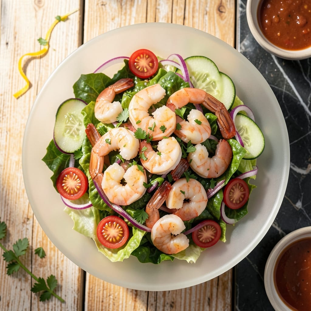 Shrimp Cocktail Salad Recipe: Chilled Elegance With Zesty Remoulade