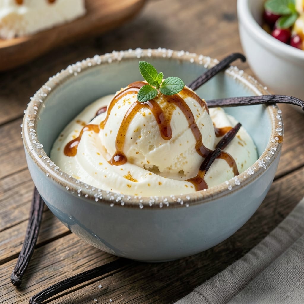 4 Quart Homemade Vanilla Ice Cream Recipe: Ultra-Smooth Freezer Magic